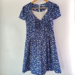 Anthro Leifnotes size 6 Drafted Petals Romper